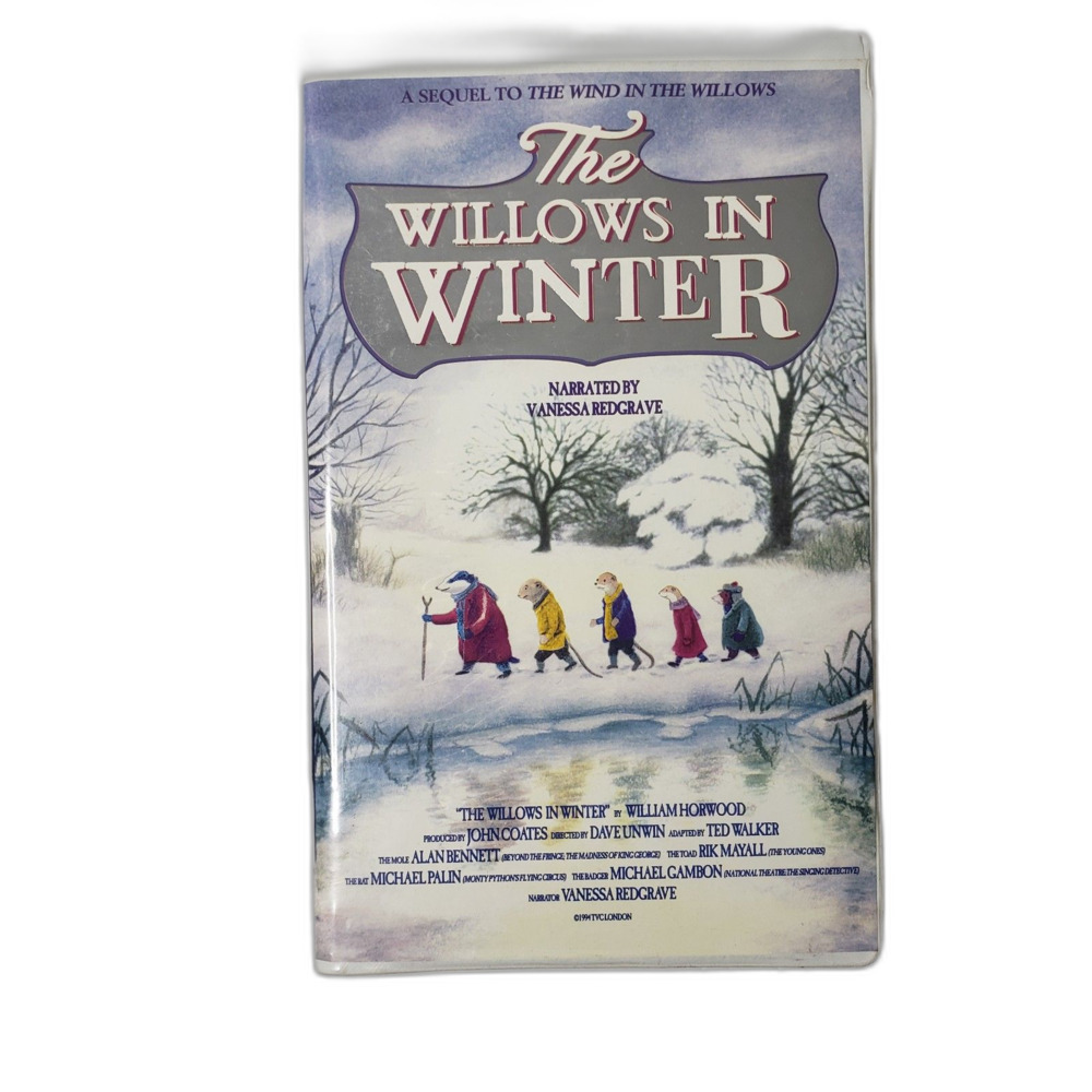 Vintage 1997 THE WILLOWS IN WINTER Vanessa Redgrave VHS Video Tape Movie